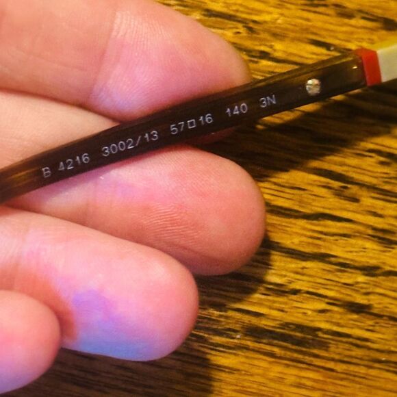 Burberry Sunglasses w/ case brown gradient tint with classic Burberry sz54 - Picture 6 of 10